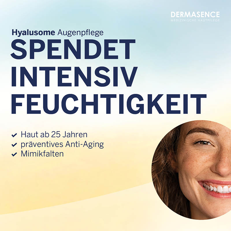 DERMASENCE Hyalusome AUGENPFLEGE 15 ml Augencreme