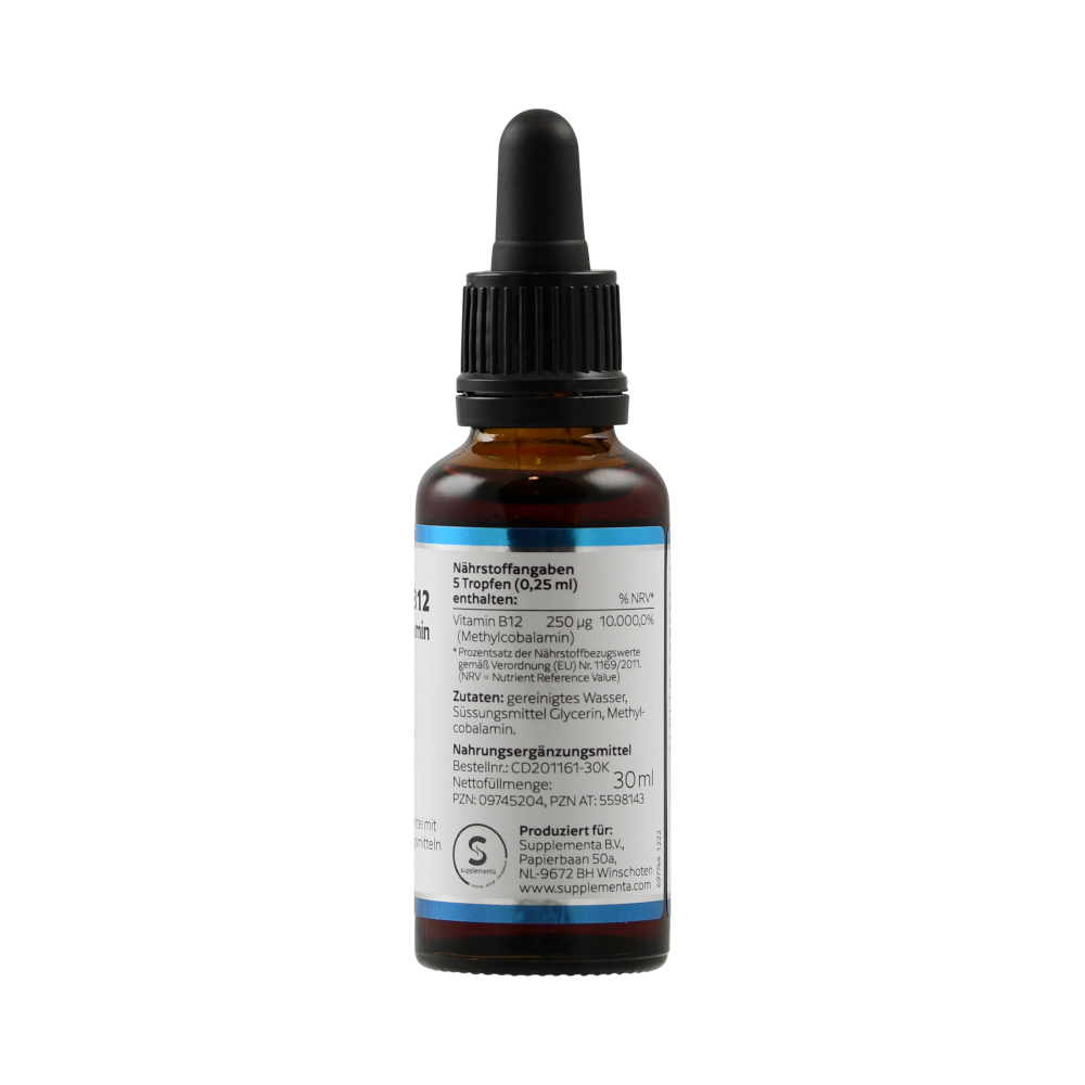 KLEAN LABS VITAMIN B12 Methylcobalamin 30 ml Flüssigkeit