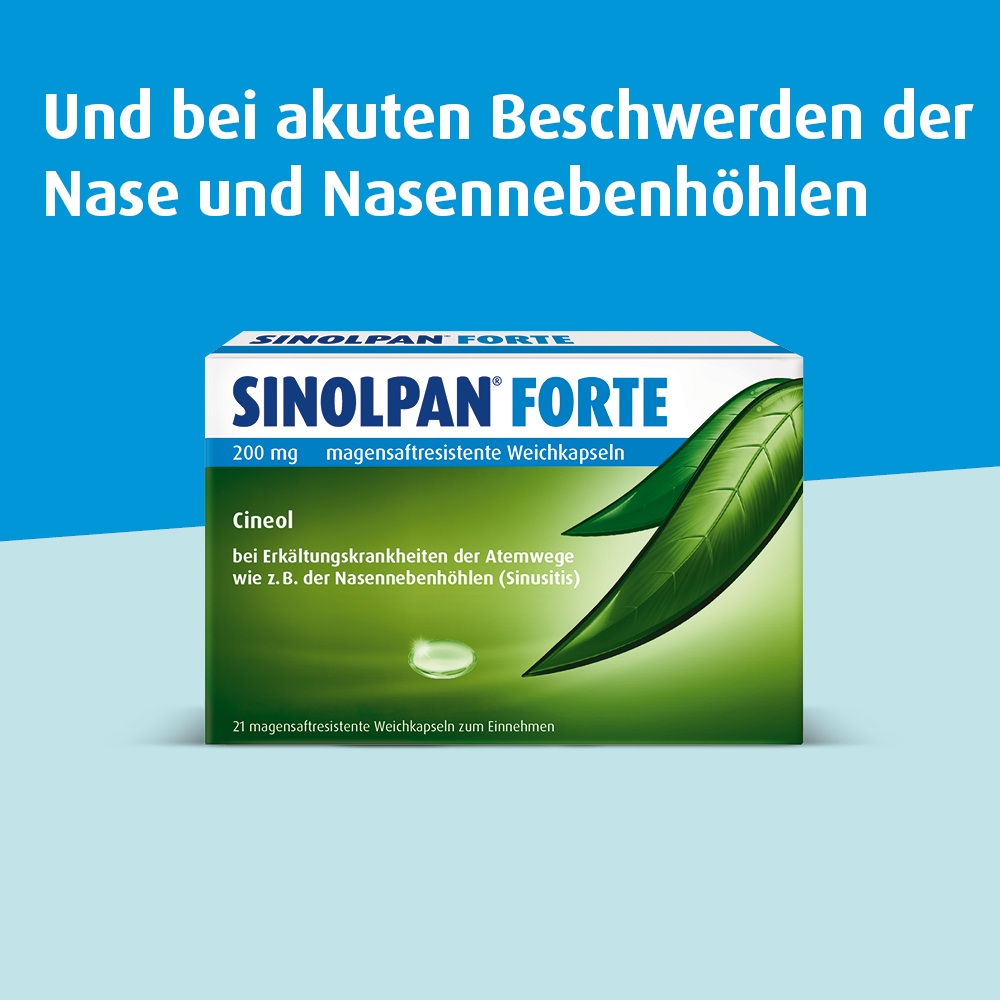 SINOLPAN FORTE 200 mg 21 St Magensaftresistente Weichkapseln