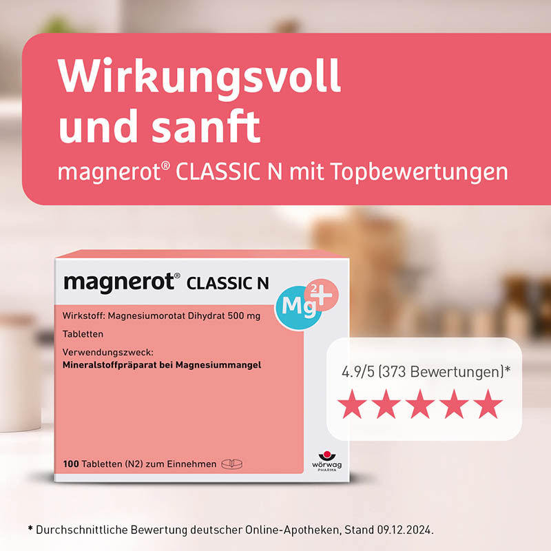 magnerot CLASSIC N 100 St Tabletten