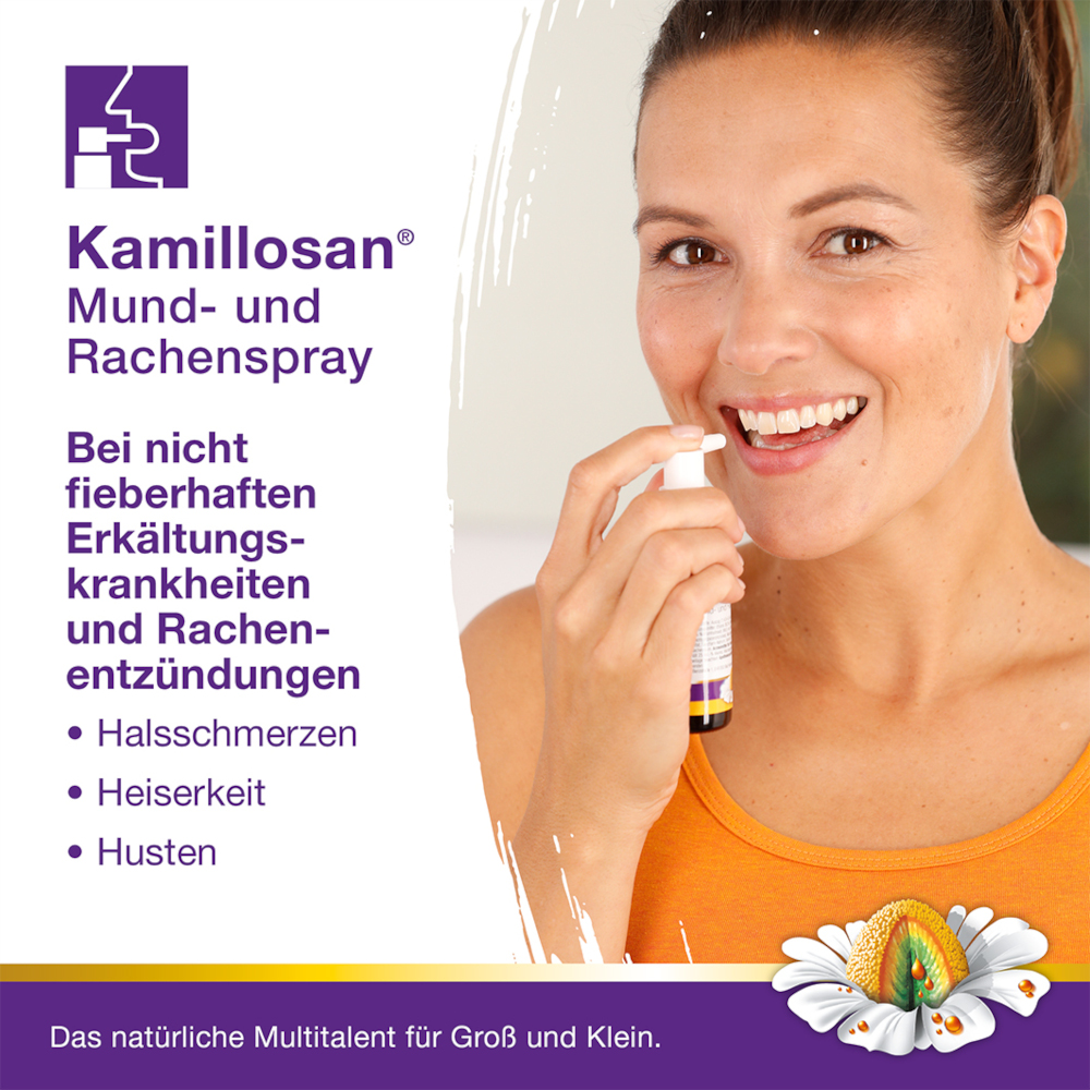 Kamillosan Mund- und Rachenspray 30 ml Spray