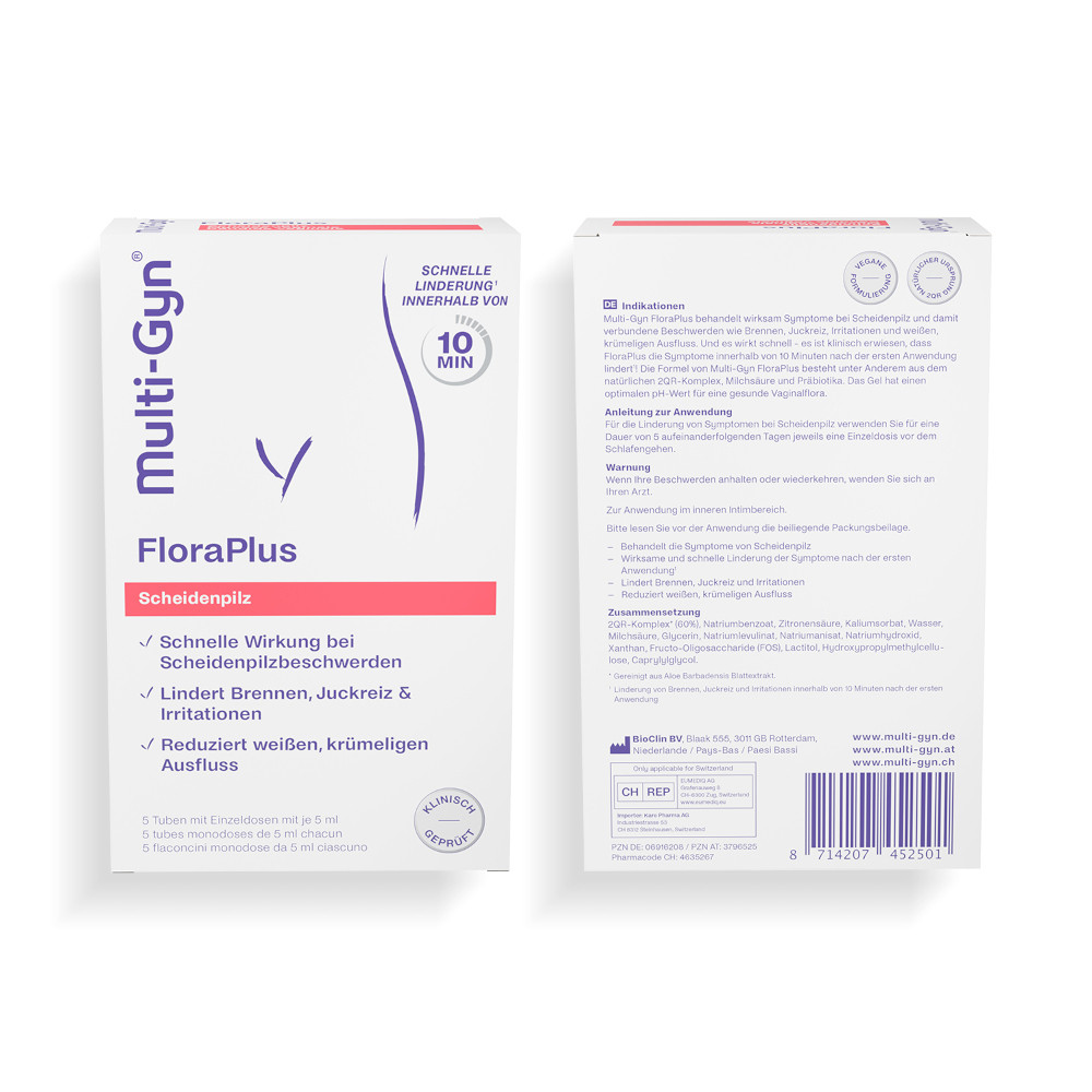 Multi-Gyn FloraPlus Gel 5X5 ml Gel