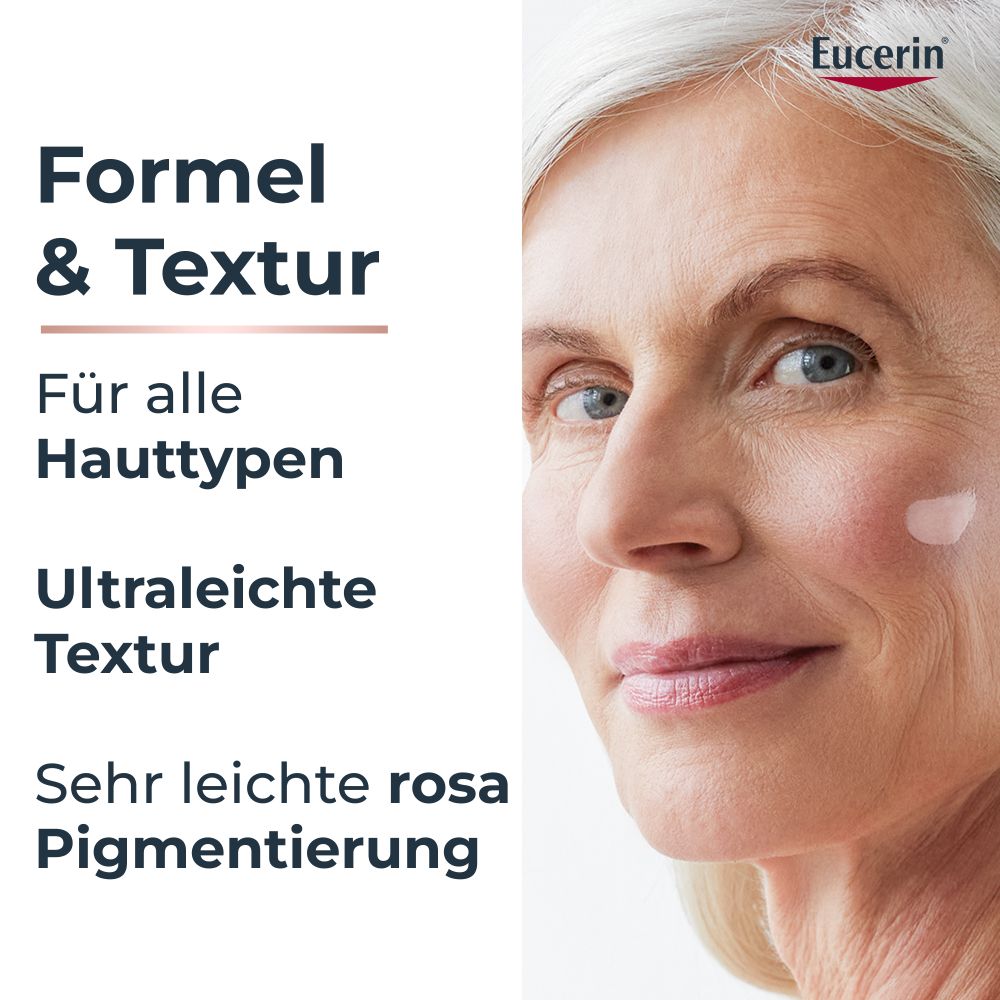 Eucerin HYALURON FILLER + ELASTICITY ROSÉ Tag LSF 30 Nachfüllpack 50 ml Creme