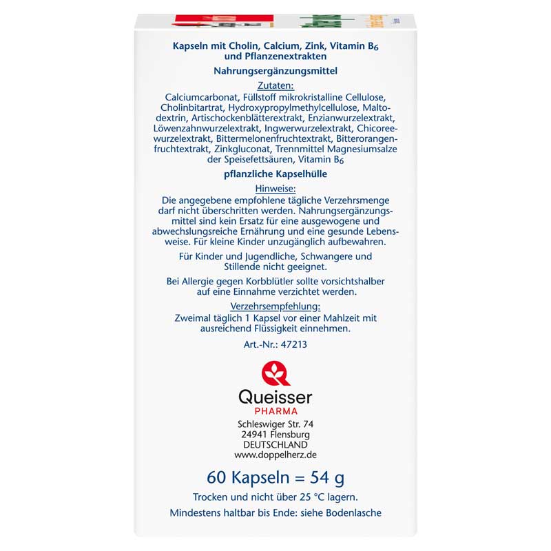 Doppelherz aktiv Bitter plus 60 St Kapseln