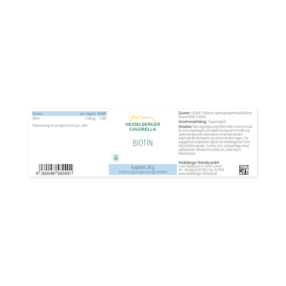 Biotin Kapseln 60 St Kapseln