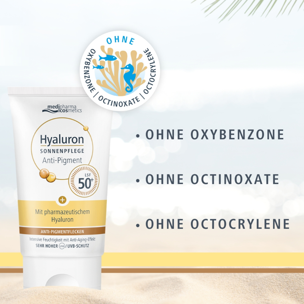 Hyaluron Sonnenpflege Anti-Pigment LSF 50+ 50 ml Creme