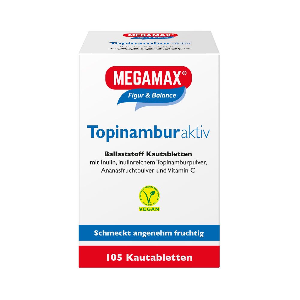 TOPINAMBUR Aktiv Megamax Kautabletten 105 St Kautabletten