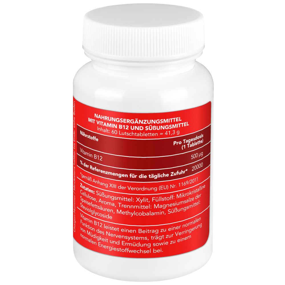 VITAMIN B12 vegan  60 St Lutschtabletten