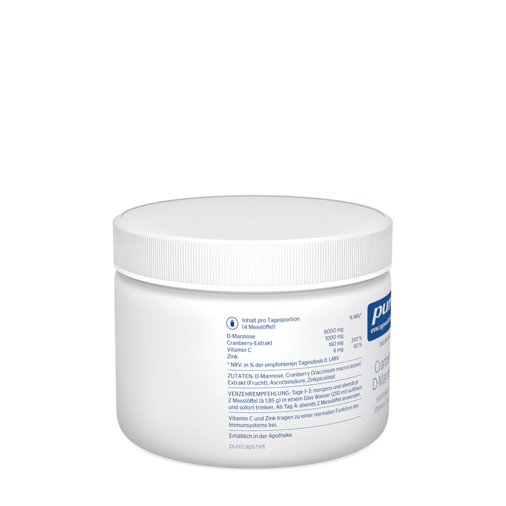 pure encapsluations Cranberry D-Mannose 37 g Pulver