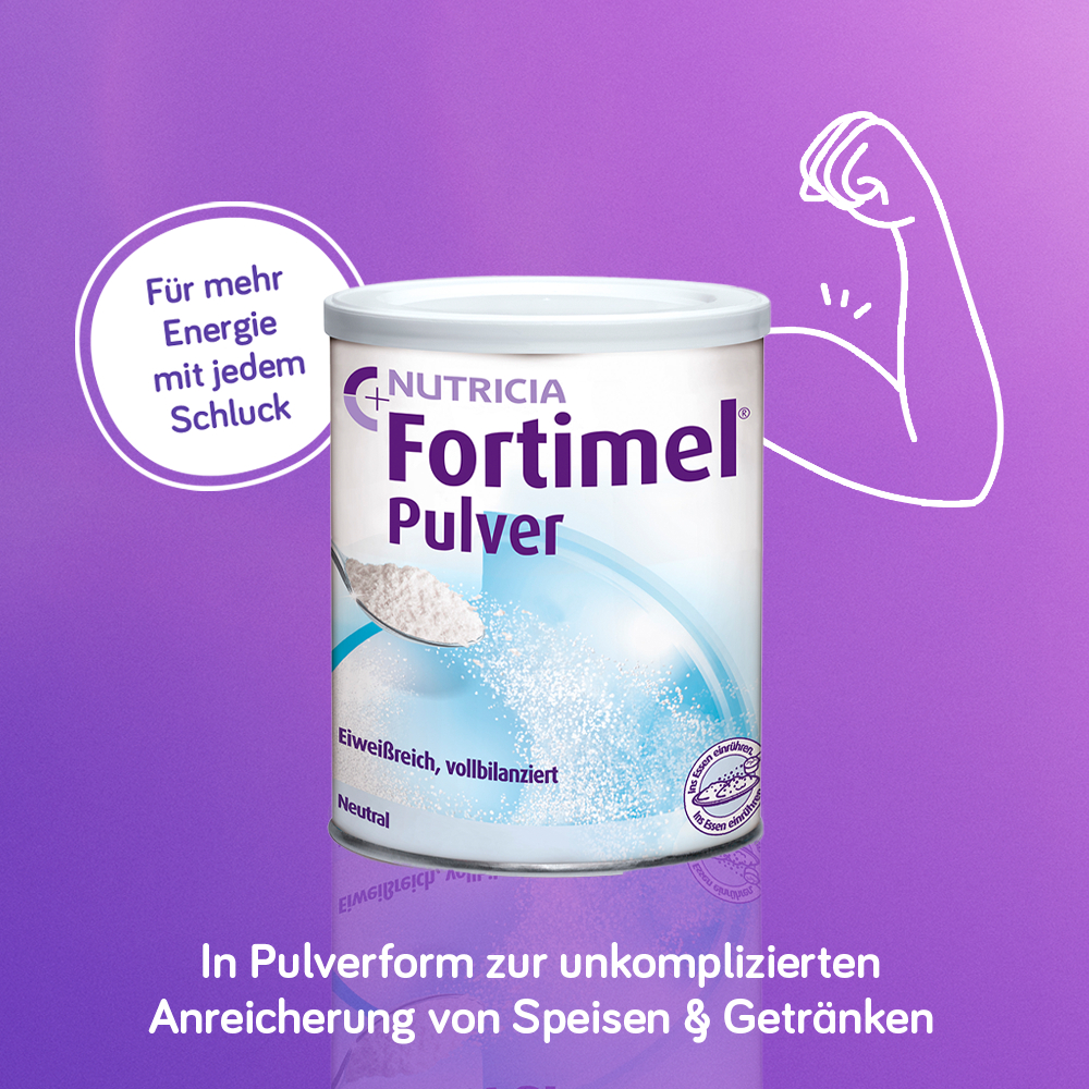 Fortimel Pulver Aufbaunahrung Neutral  12X335 g Pulver