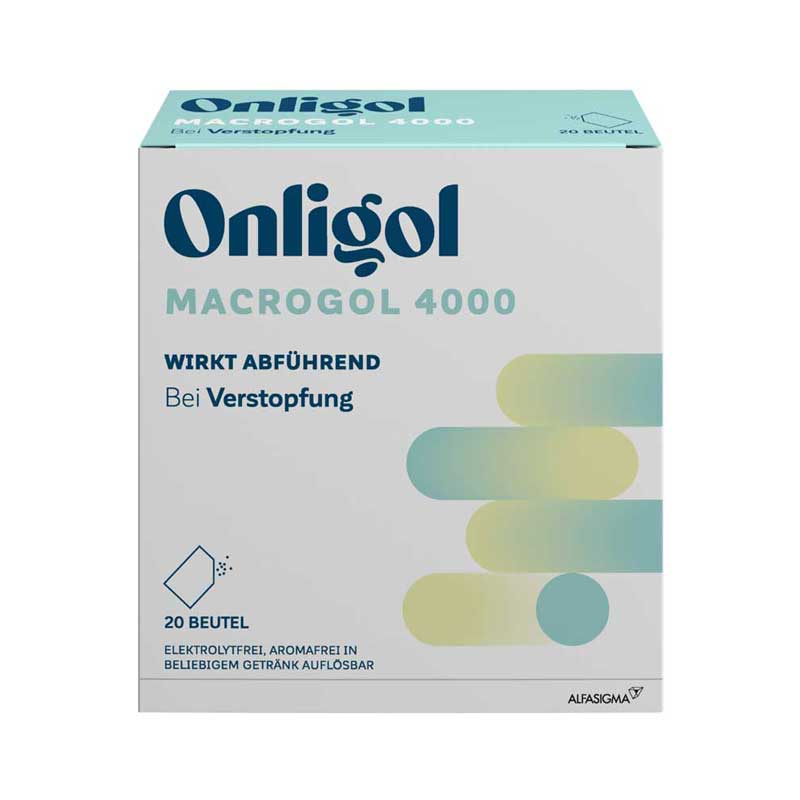 Onligol MACROGOL 4000 Bei Verstopfung, Obstipation 20X10 g Pulver