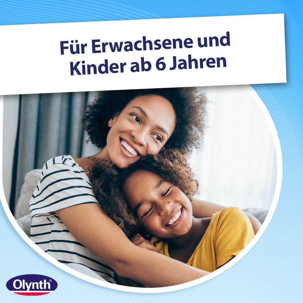 Olynth 0,1 % Nasenspray f&uuml;r Kinder ab 6 J. & Erwachsene mit Schnupfen