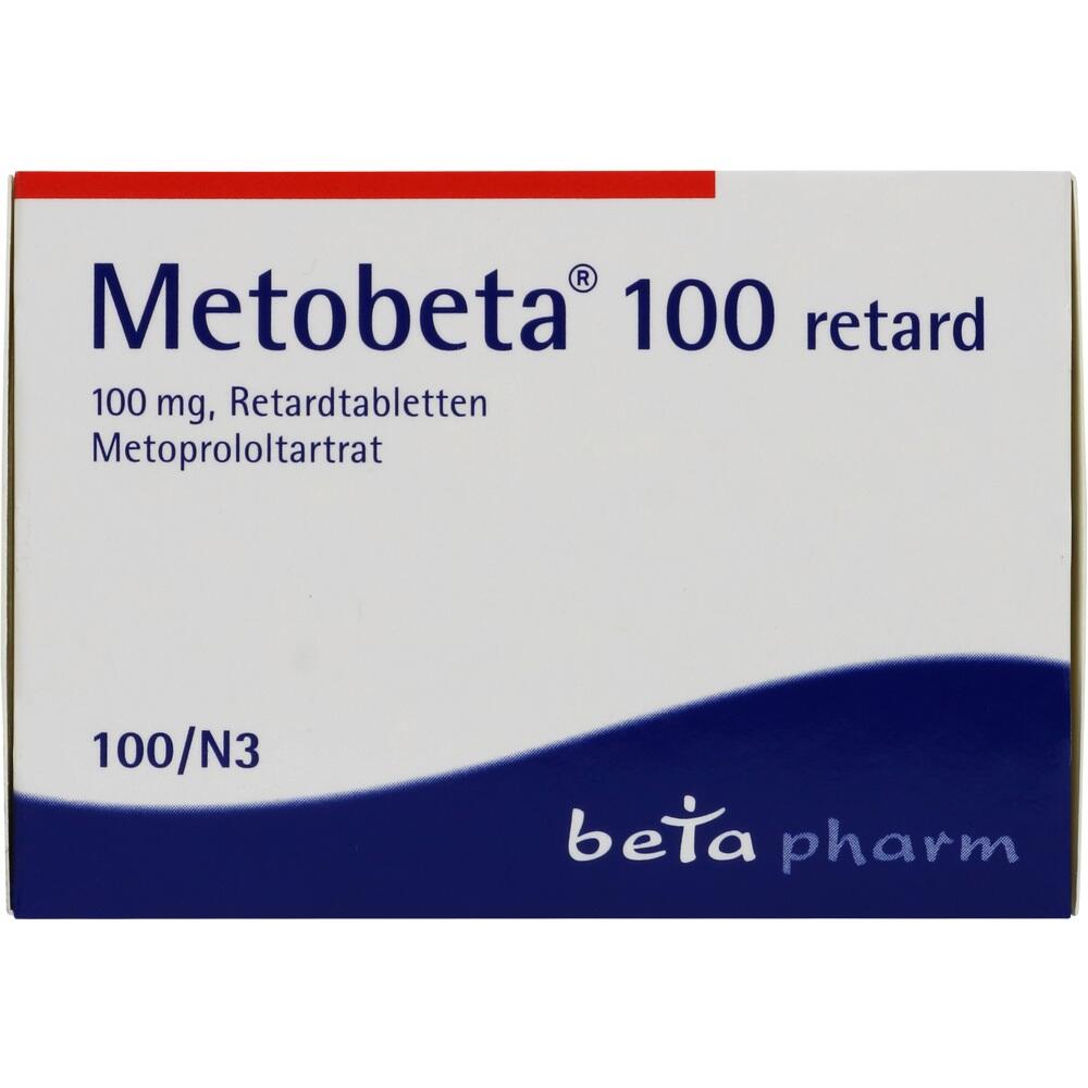 Metobeta 100 retard 100 St Retard-Tabletten