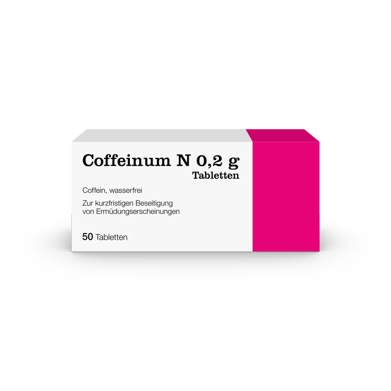 Coffeinum N 0,2g 50 St Tabletten