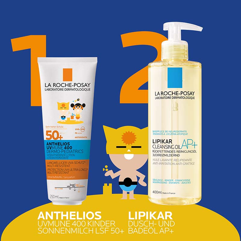 LA ROCHE-POSAY ANTHELIOS UV MUNE 400 DERMO-KIDS LSF 50+  250 ml Milch