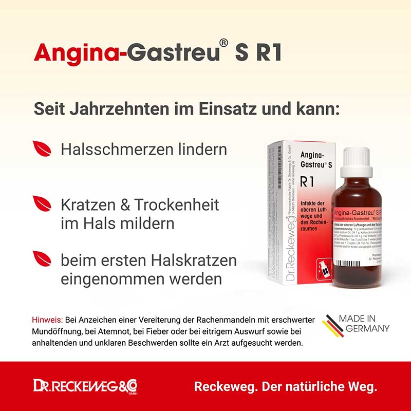 ANGINA Gastreu S R 1 Tropfen zum Einnehmen 50 ml Mischung