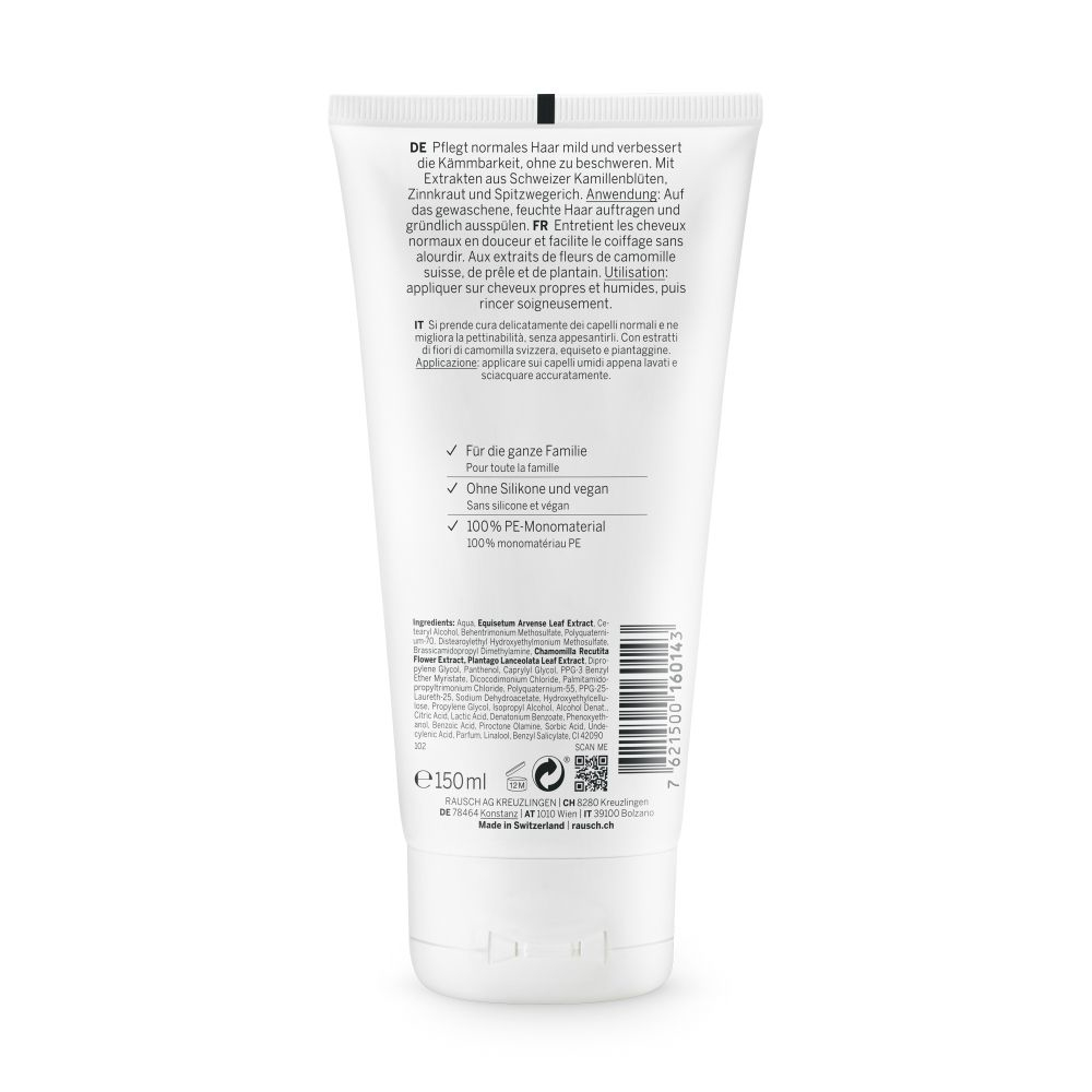 RAUSCH Pflege-Conditioner mit Schweizer Kräutern 150 ml 150 ml Haarspülung