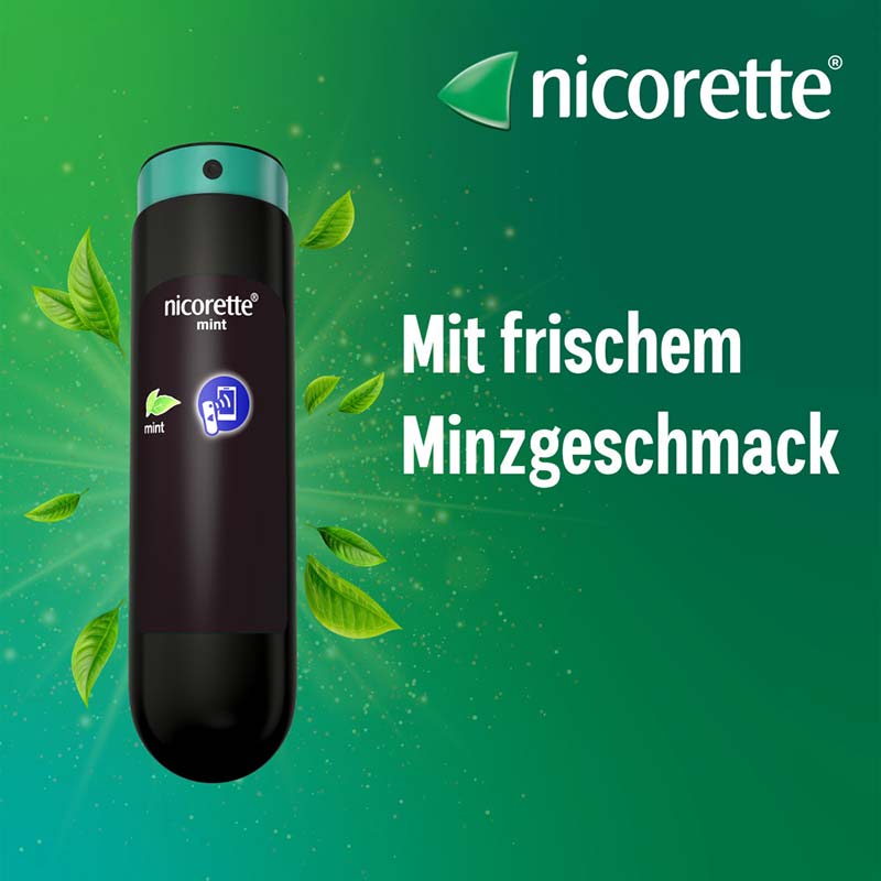 nicorette mint Spray 1 mg/ Sprühstoß 3 St Spray