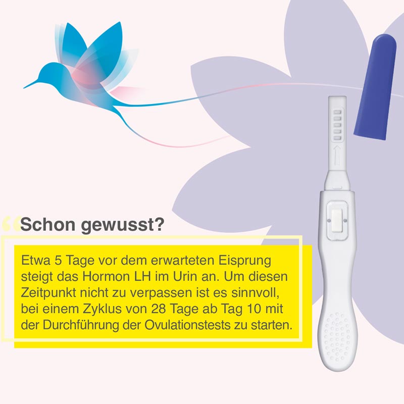 EarliBird Ovulatons-Schnelltest 5 St Teststreifen