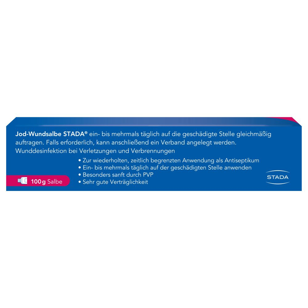 Jod-Wundsalbe STADA 100 g Salbe