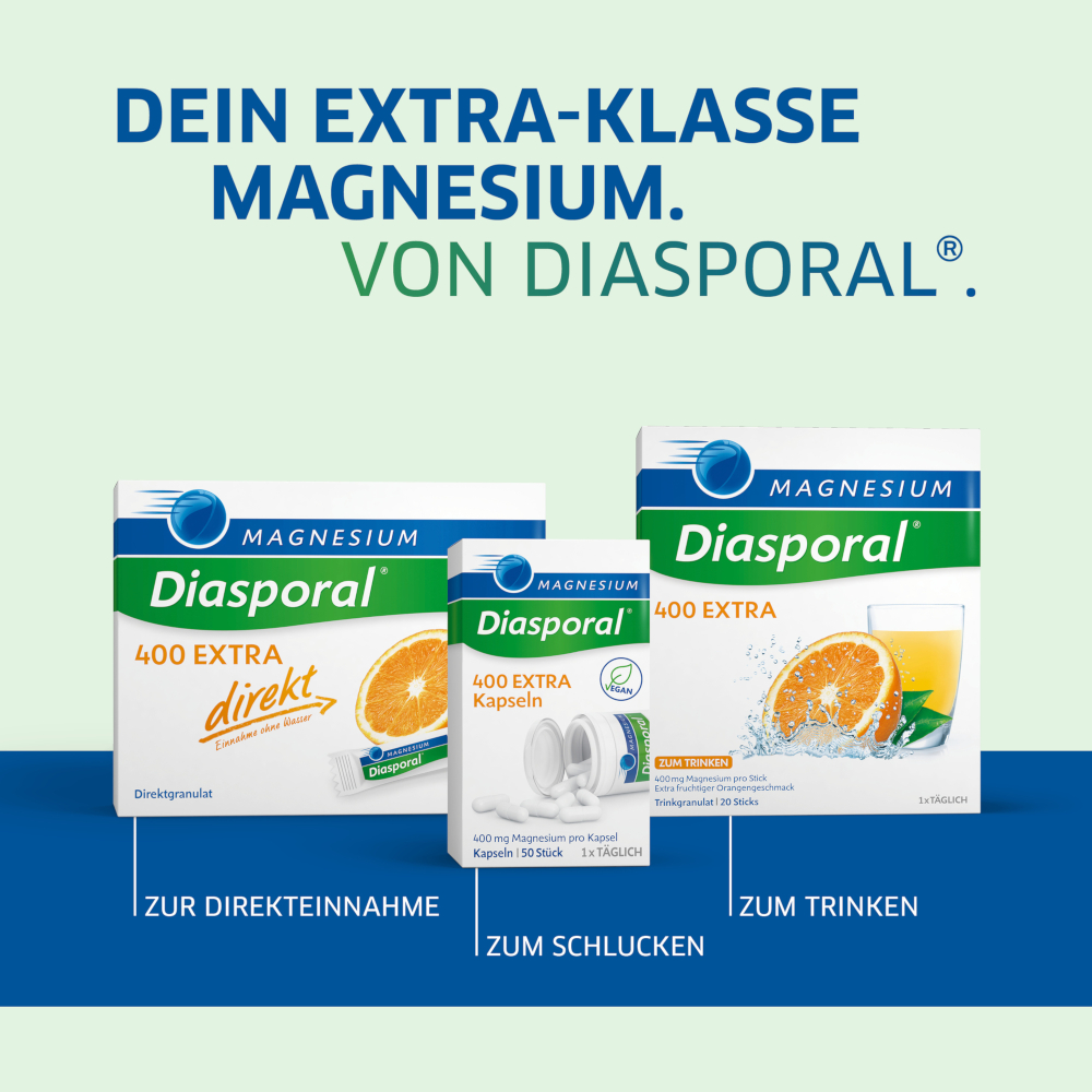 MAGNESIUM Diasporal 400 EXTRA direkt 20 St Granulat