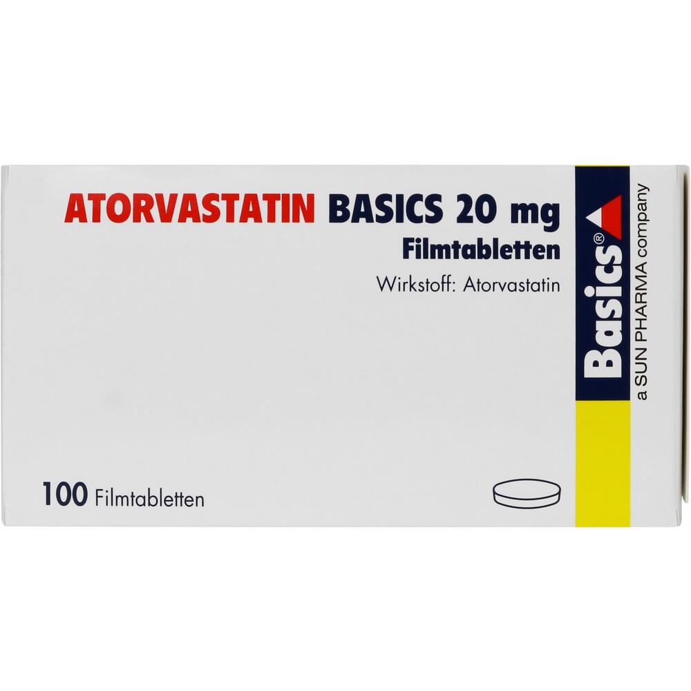 ATORVASTATIN BASICS 20mg 100 St Filmtabletten