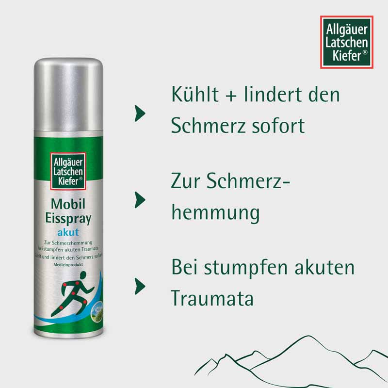 Allgäuer Latschen Kiefer Mobil Eisspray akut 150 ml Spray