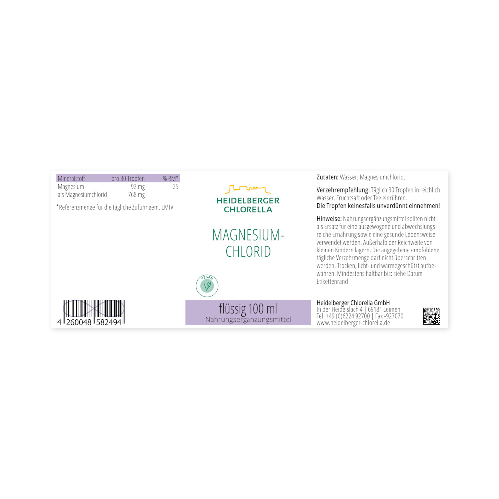 MAGNESIUMCHLORID 100 ml Flüssigkeit