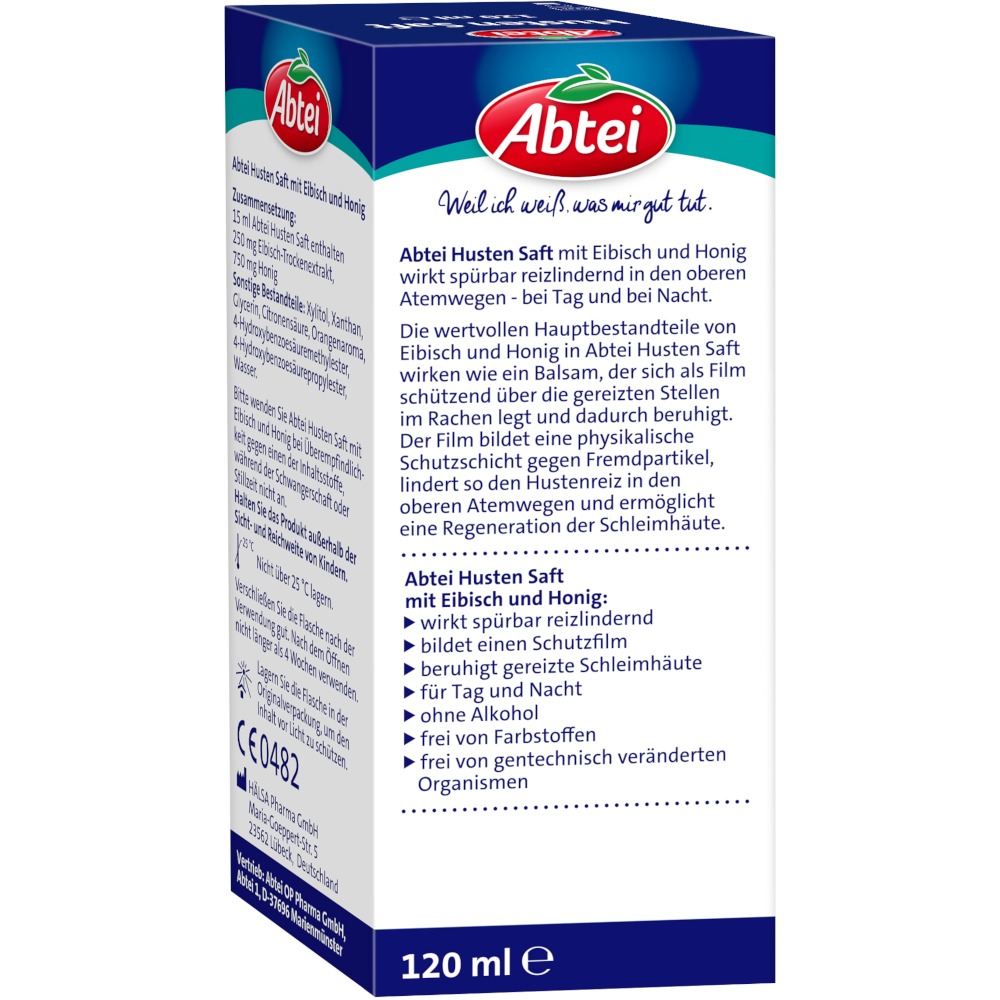 ABTEI Husten Saft Eibisch Honig  120 ml Sirup