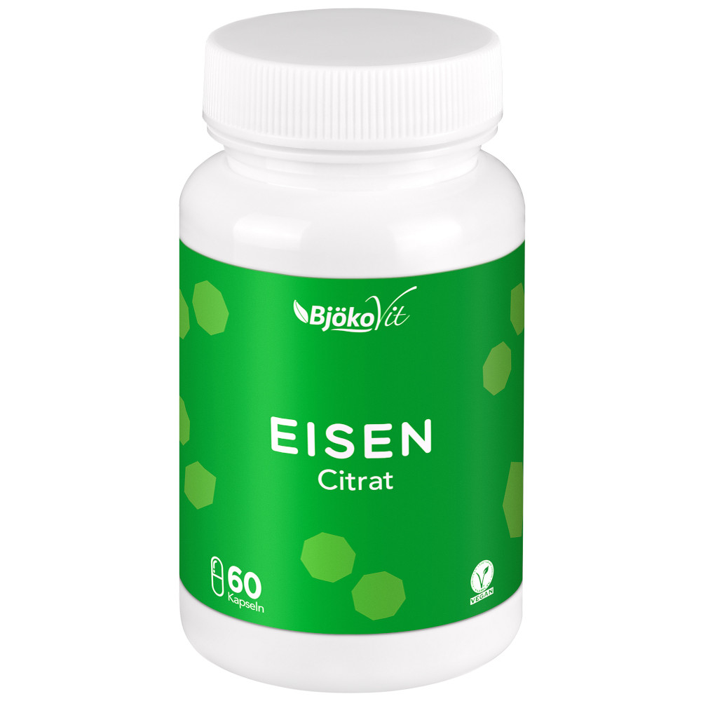 EISEN CITRAT Vegi-Kapseln 60 St Kapseln