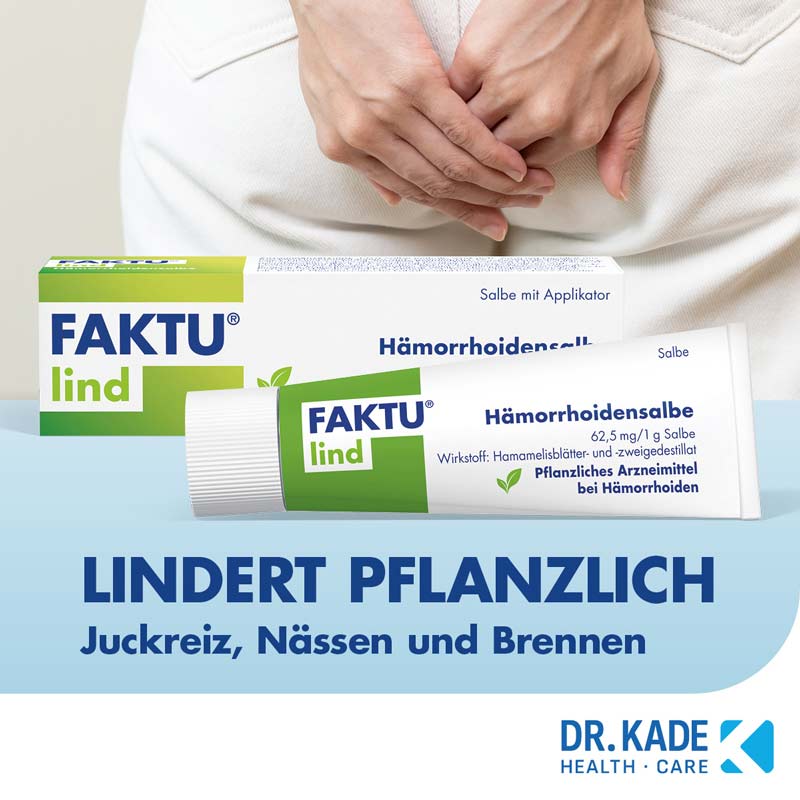 FAKTU lind Hämorrhoidensalbe 50 g Salbe