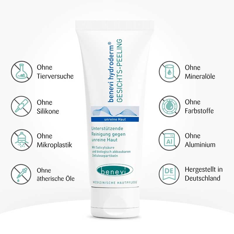 BENEVI Hydroderm Gesichts-Peeling 75 ml Gel