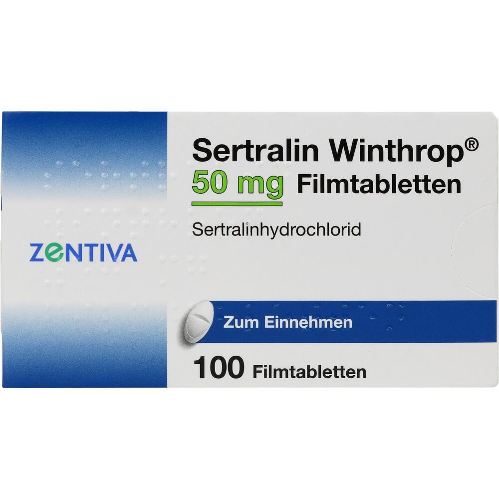 Sertralin Winthrop 50mg 100 St Filmtabletten