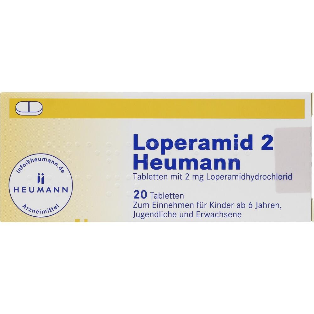 Loperamid 2 Heumann 20 St Tabletten