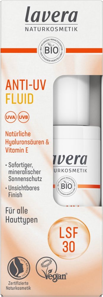 lavera ANTI-UV FLUID LSF 30 30 ml Elixier