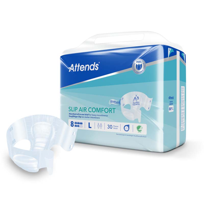 Attends SLIP AIR COMFORT 8 L Box 4X30 St