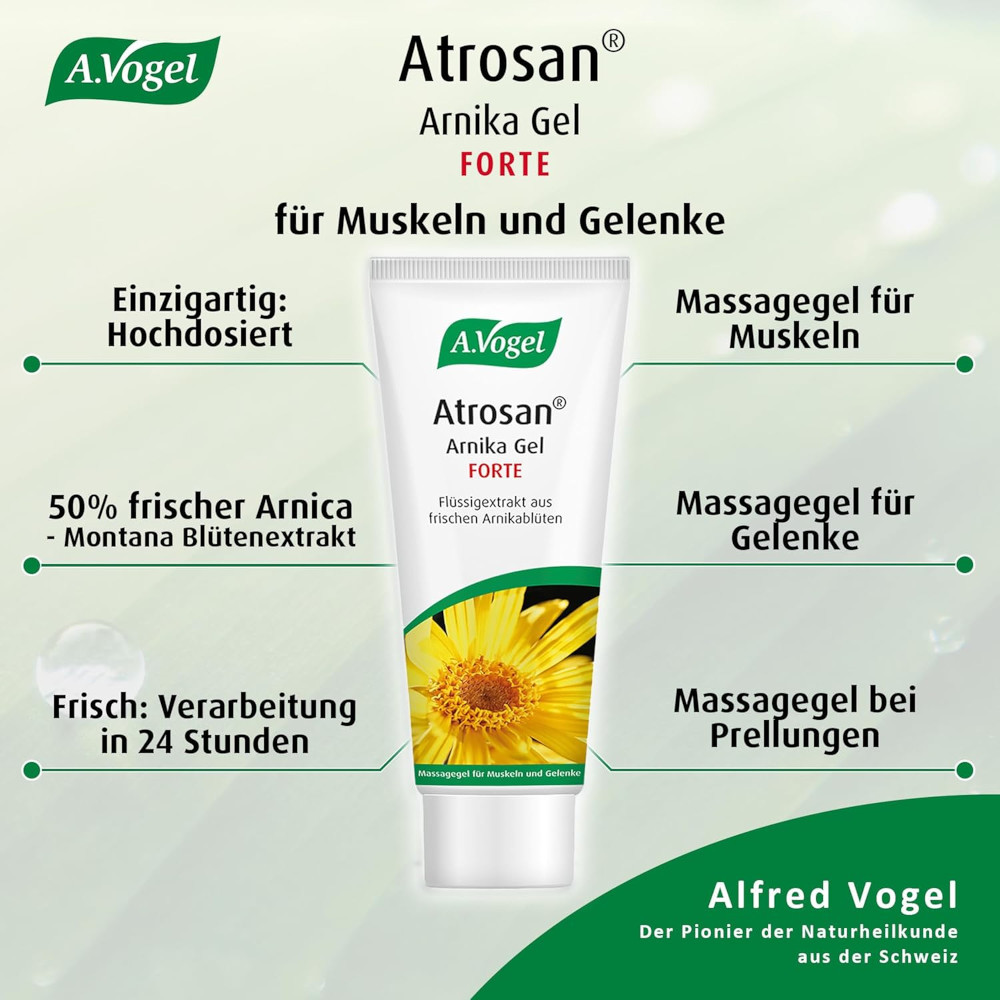 A.Vogel Atrosan Arnika Gel FORTE 100 ml Gel