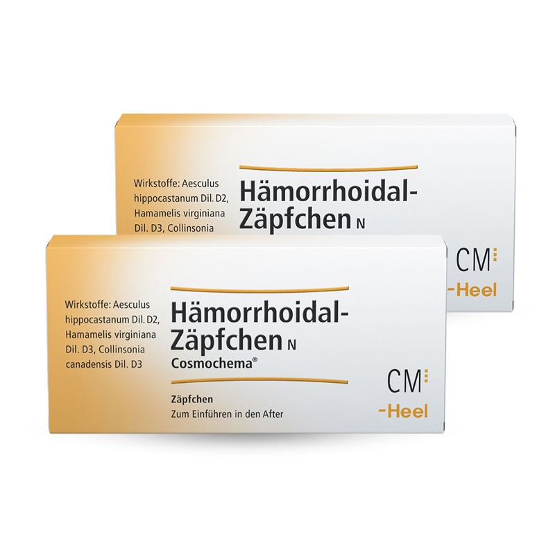 HÄMORRHOIDAL Zäpfchen N Cosmochema 12 St Suppositorien