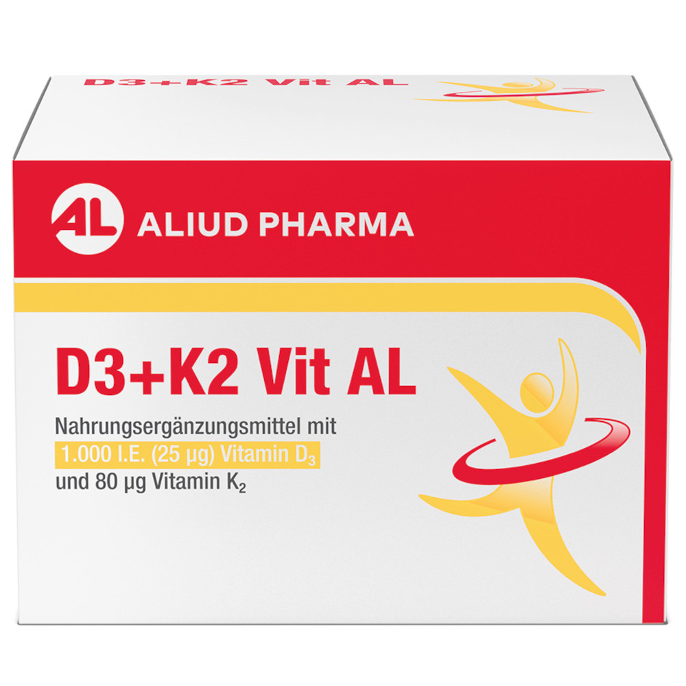 D3+K2 Vit AL 1000IE/80UG 90 St Kapseln