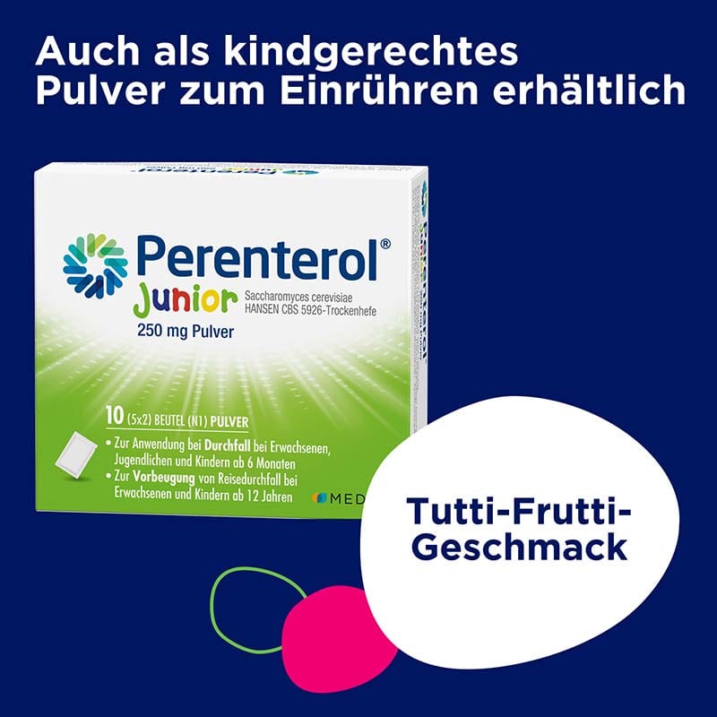 Perenterol forte bei akutem Durchfall  100 St Hartkapseln