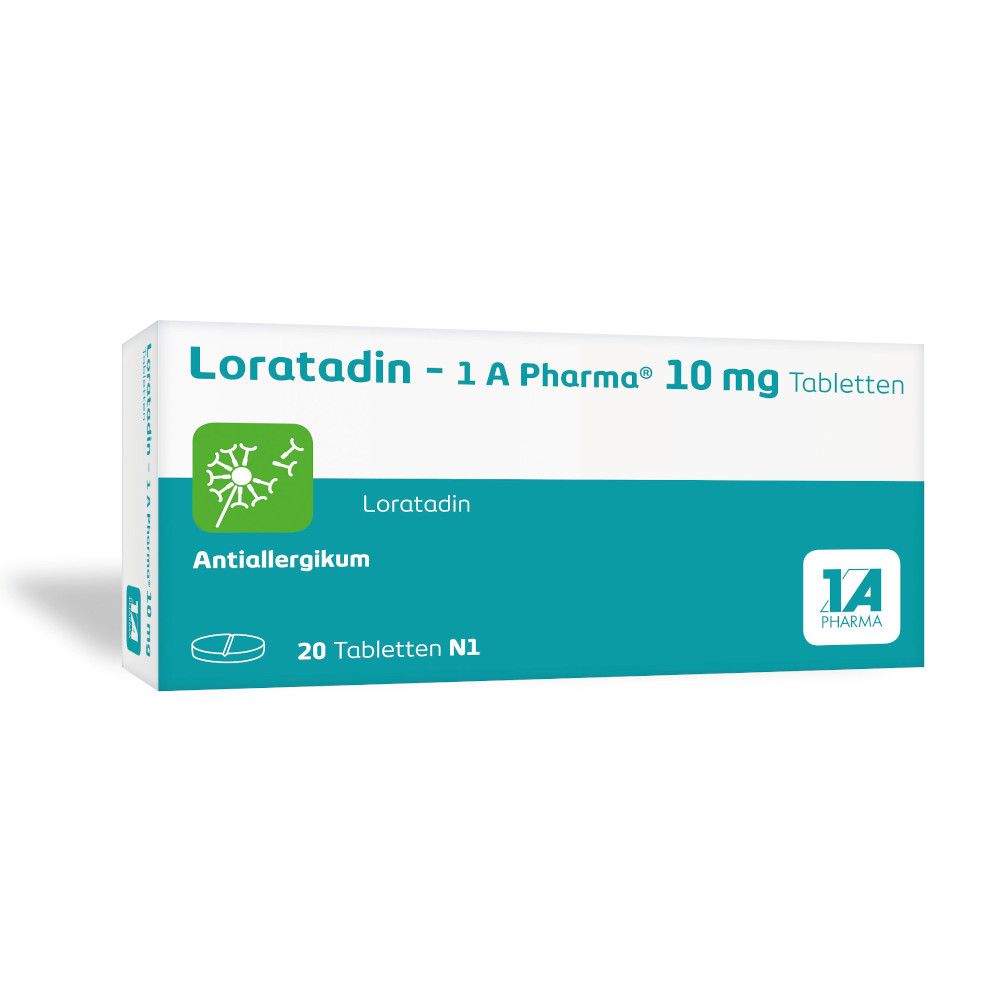 Loratadin - 1 A Pharma 20 St Tabletten