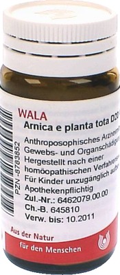 Arnica e planta tota D20 Globuli 20 g Globuli