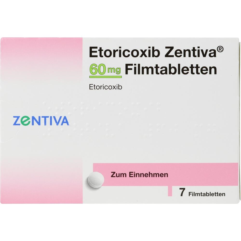 Etoricoxib Zentiva 60mg 7 St Filmtabletten