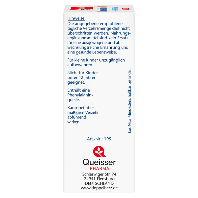 Doppelherz aktiv Magnesium +B Vitamine DIRECT 20 St Pellets