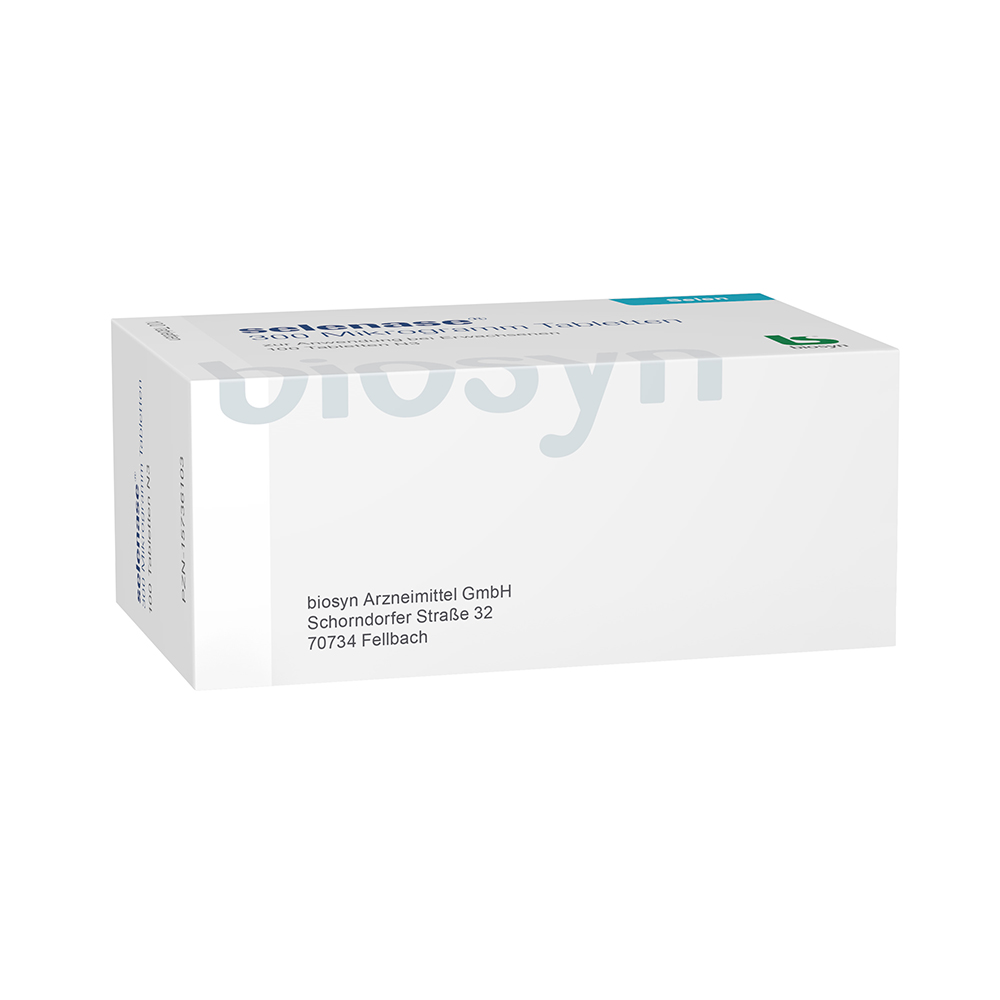 selenase 00 Mikrogramm Tabletten 100 St Tabletten