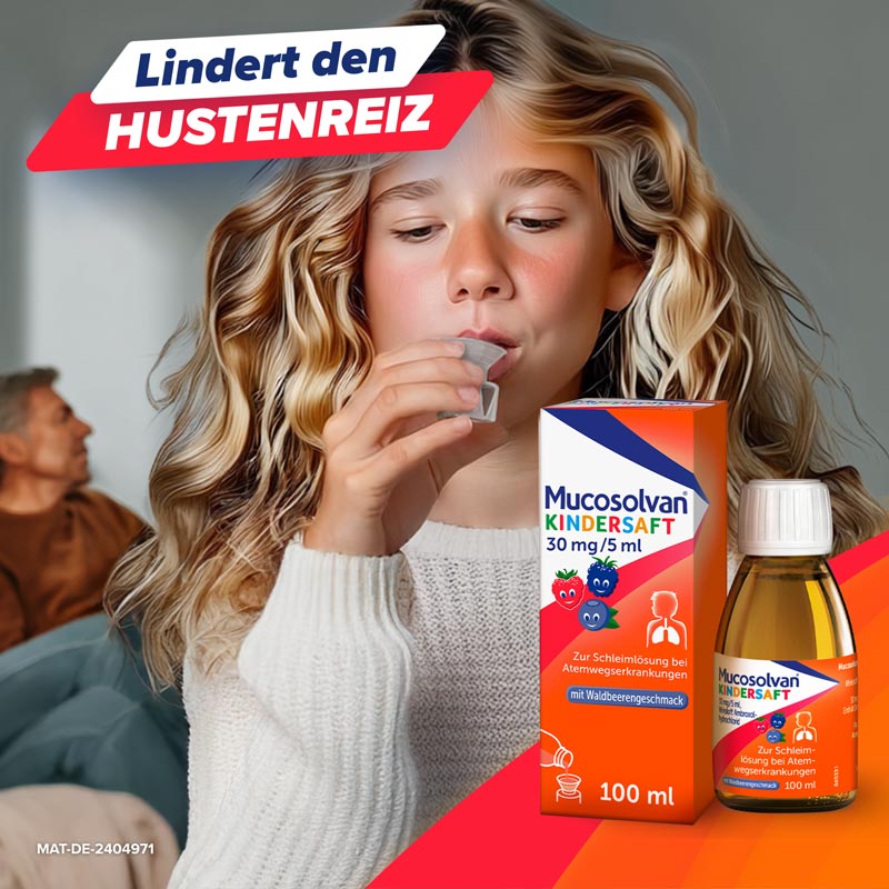 Mucosolvan KINDERSAFT 100 ml L&ouml;sung zum Einnehmen