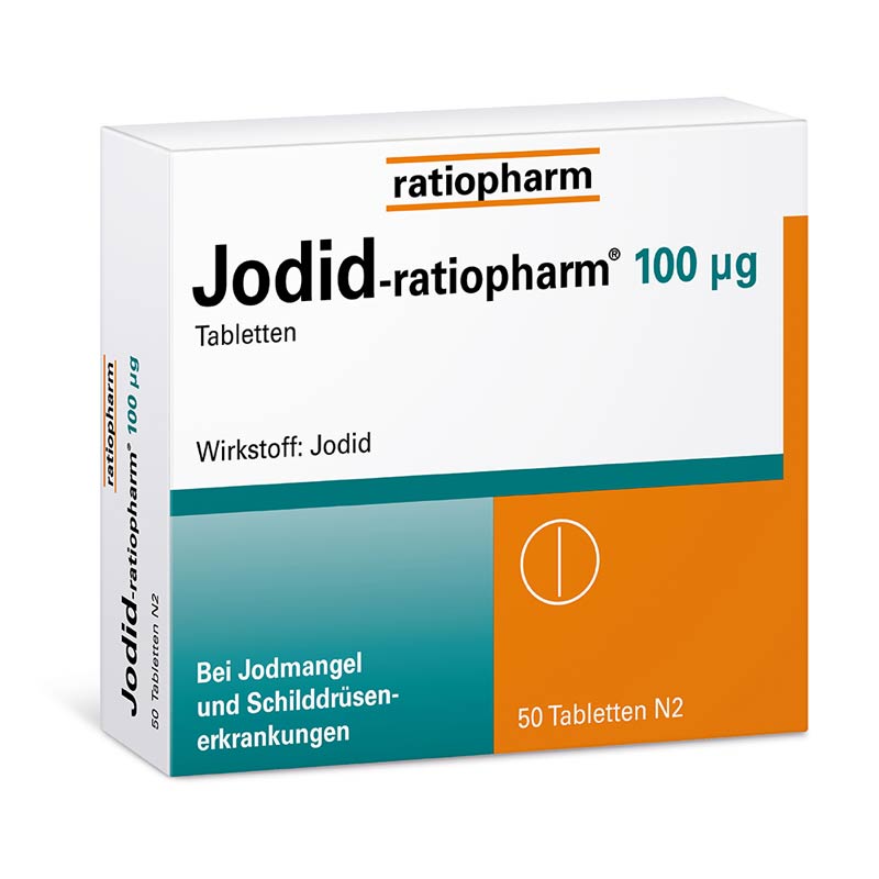 Jodid-ratiopharm 100 50 St Tabletten