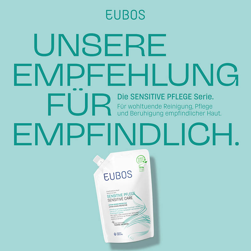 EUBOS SENSITIVE LOTION DERMO-PROTECTIV Nachfüllbeutel 400 ml Lotion