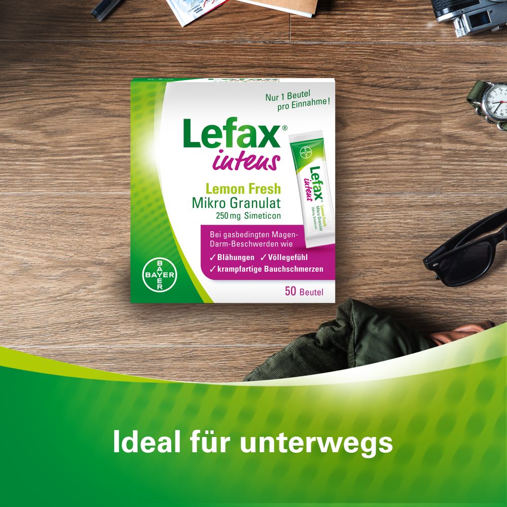 LEFAX intens Lemon Fresh 250 mg Granulat 50 St Granulat