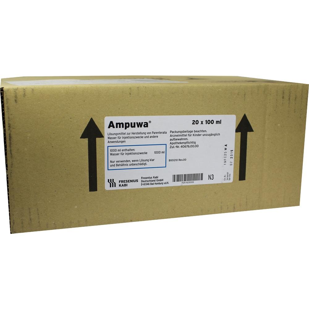 AMPUWA Lsgm.z.Herst.v.Parenteralia Inj.-/Inf.-Lsg. 20X100 ml Injektions-/Infusionslösung